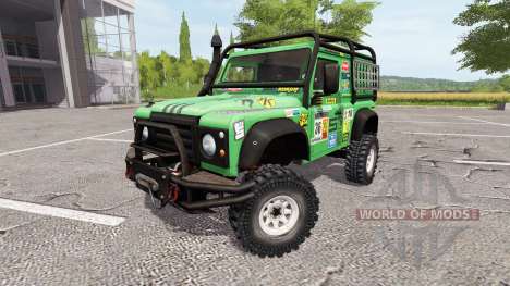 Land Rover Defender 90 Dakar v2.0 para Farming Simulator 2017