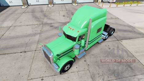 La piel de A. J. López para el camión Peterbilt  para American Truck Simulator