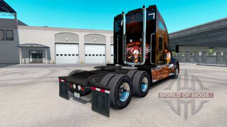 La piel de Harley-Davidson de camiones en Kenwor para American Truck Simulator