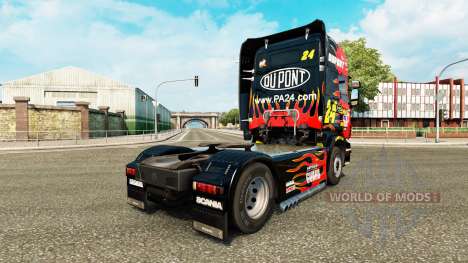NASCAR piel para Scania camión para Euro Truck Simulator 2