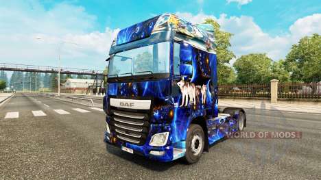 La fantasía de la piel para DAF camión para Euro Truck Simulator 2