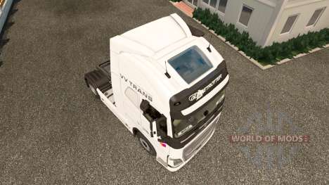VV Trans de la piel para camiones Volvo para Euro Truck Simulator 2