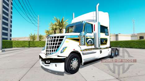 Скин Tres Guerras на Internacional de LoneStar para American Truck Simulator