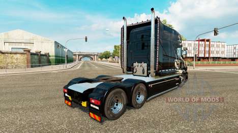Dark Reaper de la piel para camión Scania T para Euro Truck Simulator 2