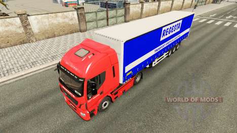 La piel Regestas para Iveco camión para Euro Truck Simulator 2