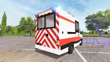 Mercedes-Benz Sprinter Ambulance v0.9 para Farming Simulator 2017
