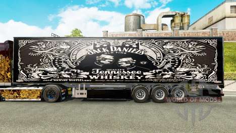 Semirremolque Chereau Jack Daniels para Euro Truck Simulator 2