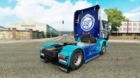 La piel en el tractor Scania para Euro Truck Simulator 2