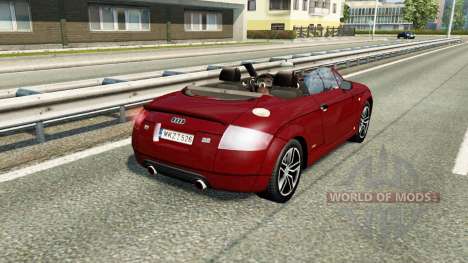 Audi TT Roadster (8N) para el tráfico para Euro Truck Simulator 2