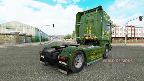 Vabis de la piel para Scania camión para Euro Truck Simulator 2