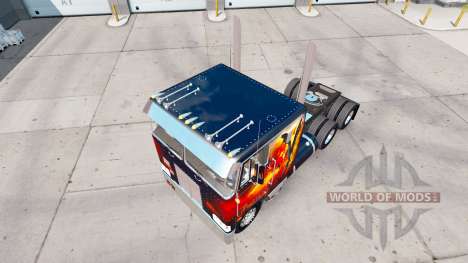 Dragón de Fuego de la piel para el camión Peterb para American Truck Simulator