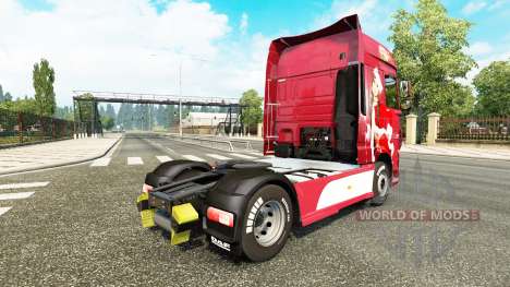 La navidad de la piel para DAF camión para Euro Truck Simulator 2