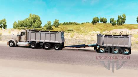 Kenworth W900 dump para American Truck Simulator