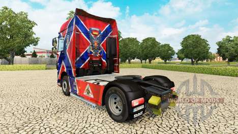 La piel de la Nueva Rusia en el tractora DAF para Euro Truck Simulator 2