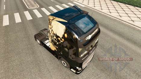 Luz agonizante de la piel para camiones Volvo para Euro Truck Simulator 2