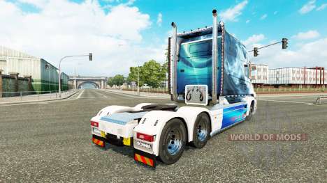 El humo de la piel para camión Scania T para Euro Truck Simulator 2