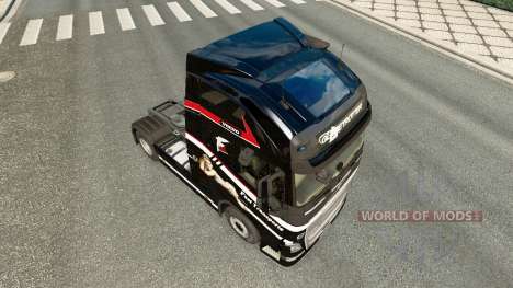 Rápido Transporte de la piel para camiones Volvo para Euro Truck Simulator 2