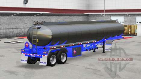 Combustible semi-remolque Polar para American Truck Simulator