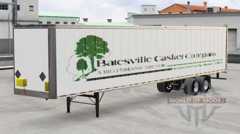 El trailer de Batesville Ataúd v1.1 para American Truck Simulator
