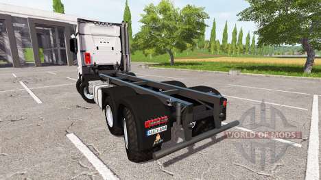 Mercedes-Benz Actros MP4 8x8 para Farming Simulator 2017