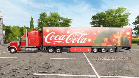 Lizard TX 415 Barrelcore Coca-Cola para Farming Simulator 2017