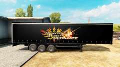 La piel de Monster Hunter 4 Ultimate en el trailer para Euro Truck Simulator 2