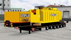 Baja de barrido con transformador de Caterpillar para American Truck Simulator