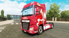 La navidad de la piel para DAF camión para Euro Truck Simulator 2