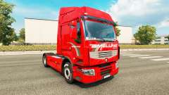 Amelung de la piel para Renault Premium camión para Euro Truck Simulator 2