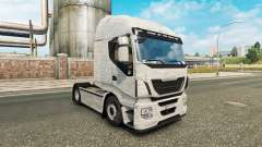 De Aluminio cepillado de la piel para Iveco camión para Euro Truck Simulator 2