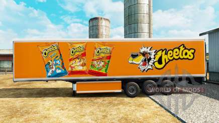 La piel de Cheetos en refrigerada semi-remolque para Euro Truck Simulator 2