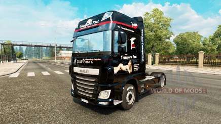 El Rápido Internationale Transporte de la piel para DAF camión para Euro Truck Simulator 2