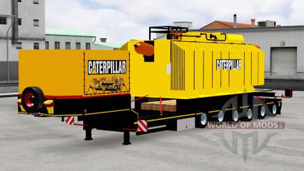 Baja de barrido con transformador de Caterpillar para American Truck Simulator