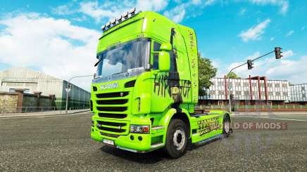 La piel de Hip-Hop en el tractor Scania para Euro Truck Simulator 2