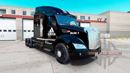Adidas piel para el camión Peterbilt 579 para American Truck Simulator