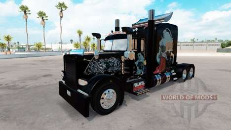 Fullmetal Alchemist piel para el camión Peterbil para American Truck Simulator
