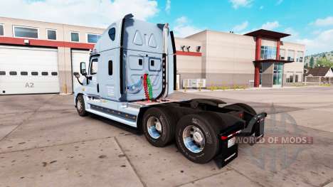 La piel sobre el ADL tractor Freightliner Cascad para American Truck Simulator