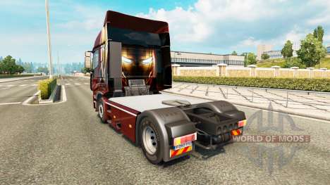 La piel de Iron Man en el tractor Iveco para Euro Truck Simulator 2