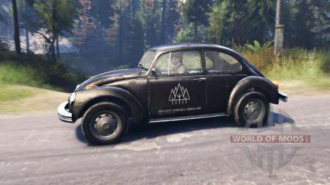Volkswagen Beetle Custom v2.0 para Spin Tires
