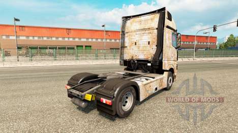 La piel Oxidado en el tractor Mercedes-Benz para Euro Truck Simulator 2