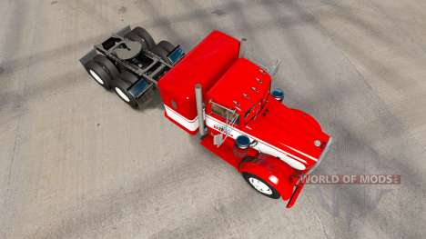 La piel Gavins Registro en el tractor Kenworth 5 para American Truck Simulator