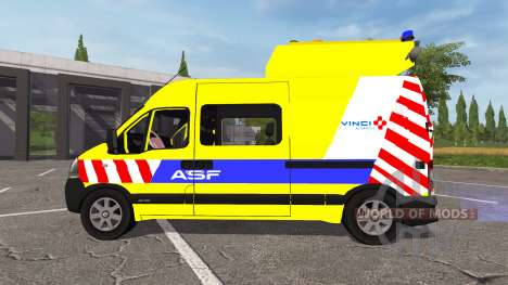 Renault Master ASF para Farming Simulator 2017