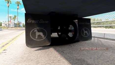 Actualizado colgajos de barro de semi-remolques para American Truck Simulator