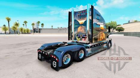 La naturaleza de la piel para camiones Volvo VNL para American Truck Simulator