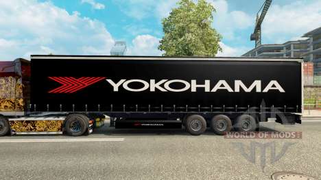 La piel de Yokohama semi-remolque para Euro Truck Simulator 2