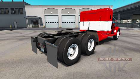 La piel en el camión Texaco Kenworth 521 para American Truck Simulator