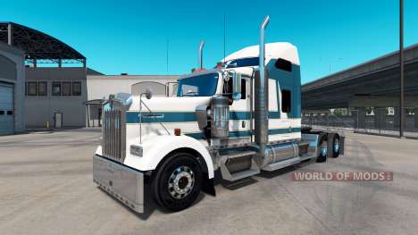 La piel de Carlyle en el camión Kenworth W900 para American Truck Simulator
