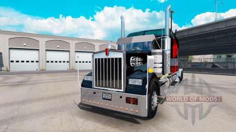 Kenworth W900B Long v1.5 para American Truck Simulator