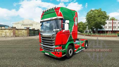 La piel de la locomotora v2.0 camión Scania para Euro Truck Simulator 2
