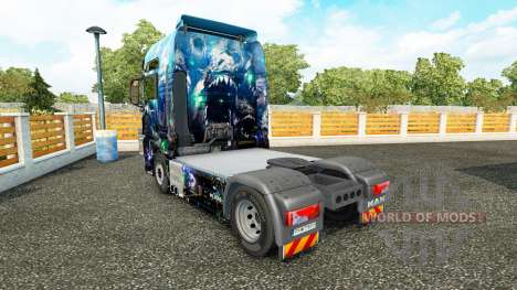 La piel Abismo Profundo en el camión MAN para Euro Truck Simulator 2